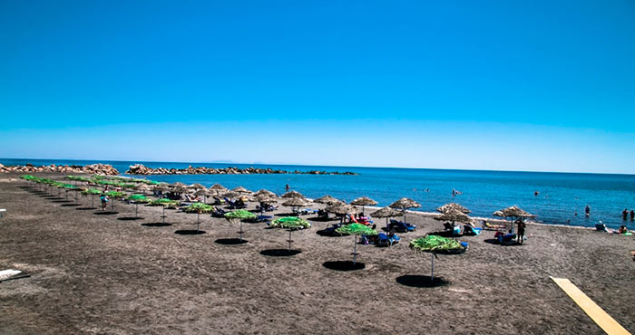 Фото пляжа Монолитос, Фира, Санторини